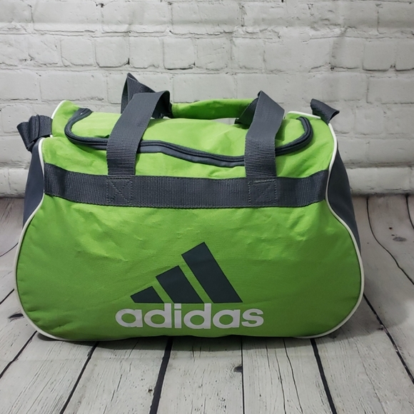 adidas grey duffle bag